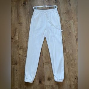Brand- New white Sweatpants (unworn)